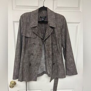 Sandro Vintage Brown Trench Coat